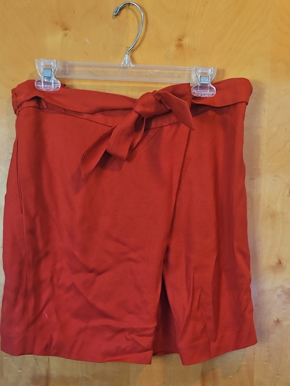 Contemporary Banana Republic A-Line Skirt - Rust Red